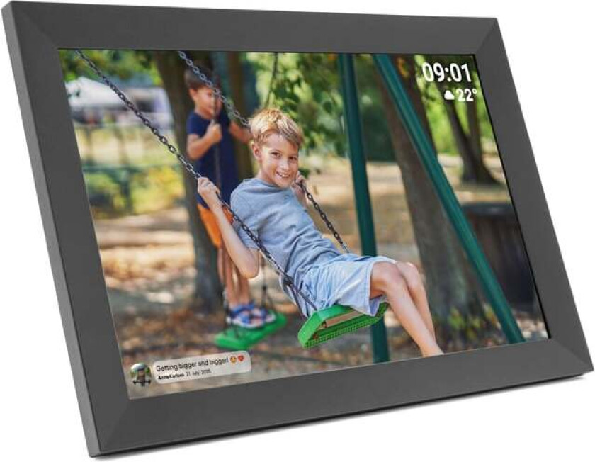 Digital Frameo fotoramme 10,1" med Wi-Fi