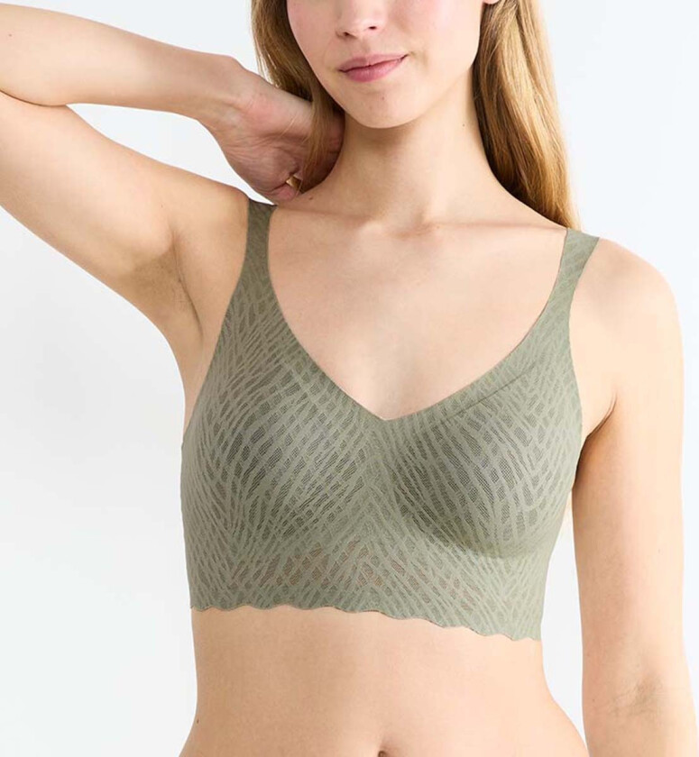 Zero Feel Bliss bralette BH, grønn, Størrelse: M, Kvinner