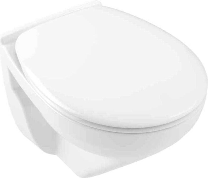 Compact Veggskål Rimless - Uten Toalettsete Hvit