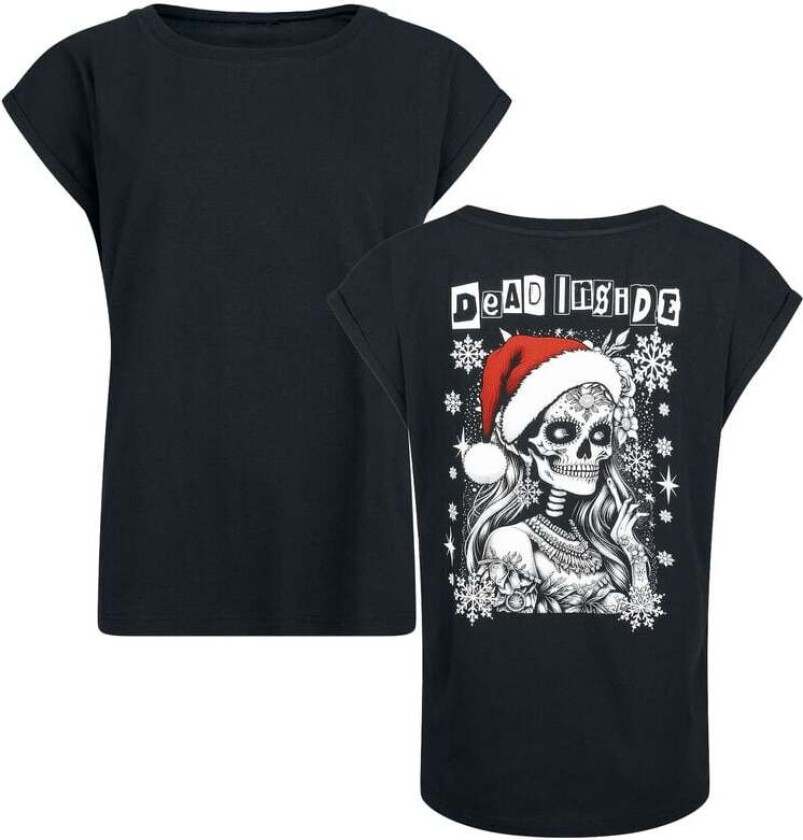 T-skjorte - X-MAS - S til XXL - Damer - svart