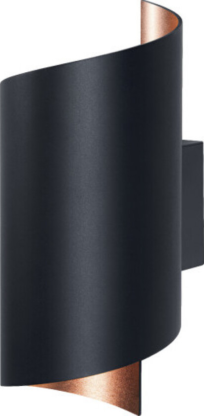 Smart+ Wifi Twist vegglampe, justerbar hvit, svart