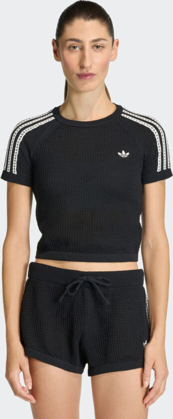 KNITTED CROCHET CALI T-SKJORTE