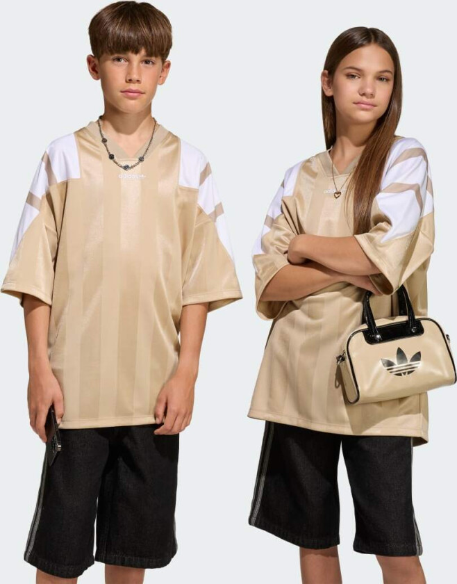 OVERSIZED BLOCKED JERSEY T-skjorte