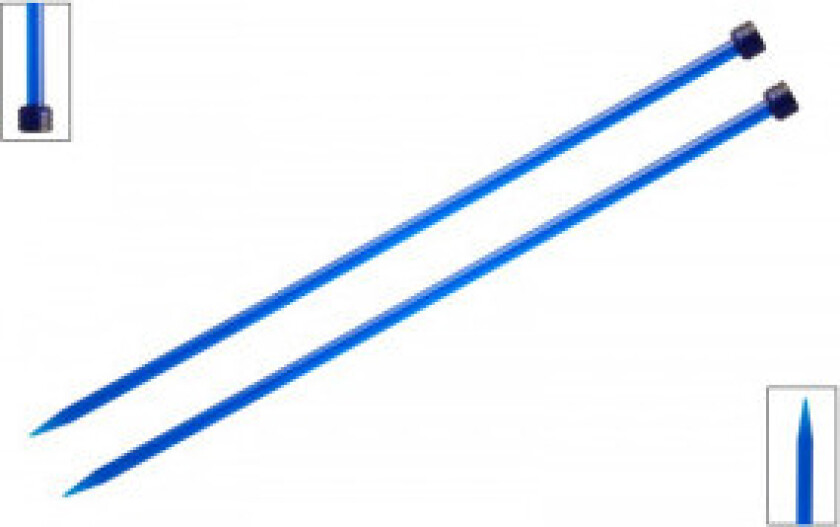 Trendz Strikkepinner / Genserpinner Akryl 25cm 6,50mm / 9.8in