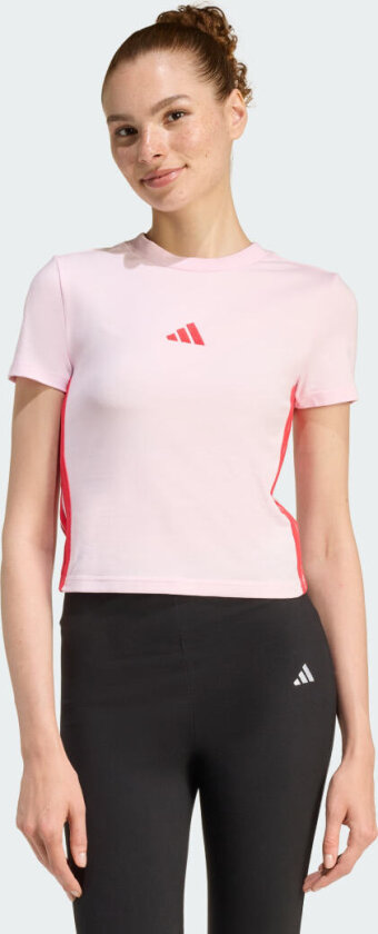 Essentials 3-Stripes Slim Baby T-skjorte
