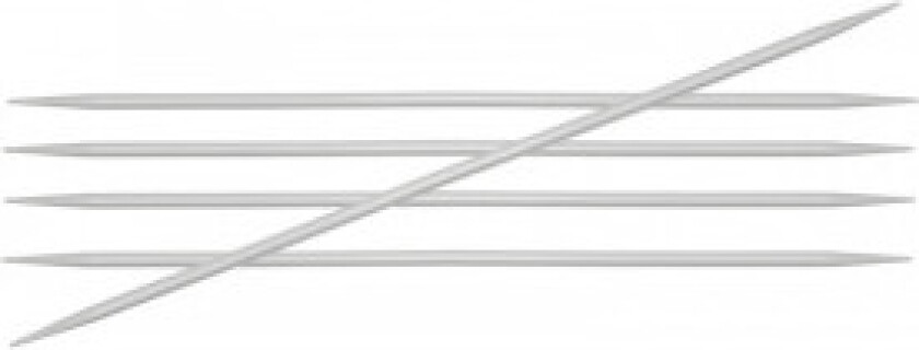 Basix Aluminium Strømpepinner Aluminium 20cm 2,00mm / 7.9in US