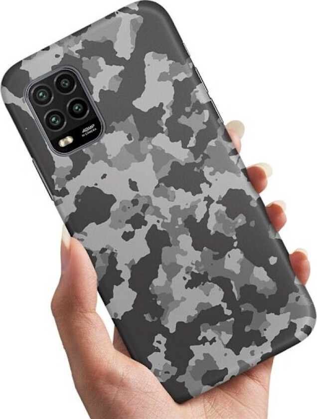 Xiaomi Mi 10 Lite - Deksel/Mobildeksel Kamuflasje