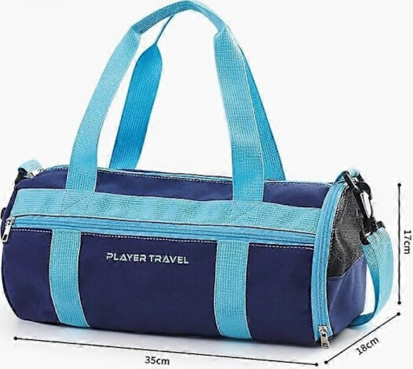 Svømmebag for barn, tørr og våt separasjon, vanntett sports- og treningsbag for jenter, spesialtreningsutstyr for studenter
