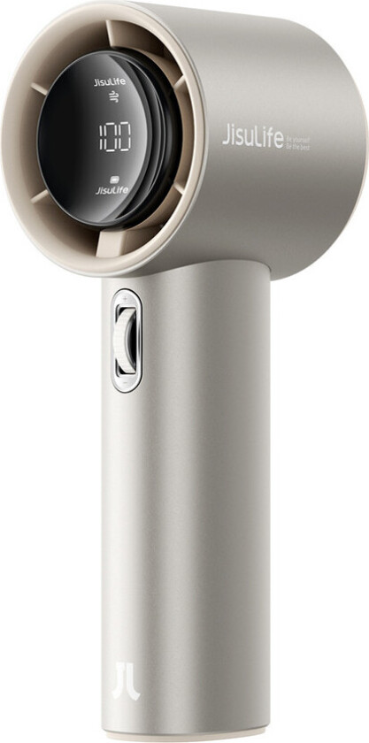 Jisulife Pro1 S Mini Håndholdt Vifte - 5000mAh, USB-C - Lys brun
