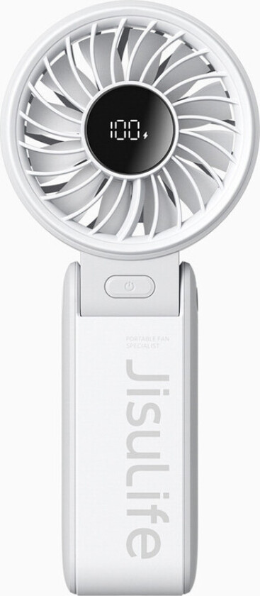 Jisulife Life7 Mini Håndholdt Vifte - 3600mAh, USB-C - Grå