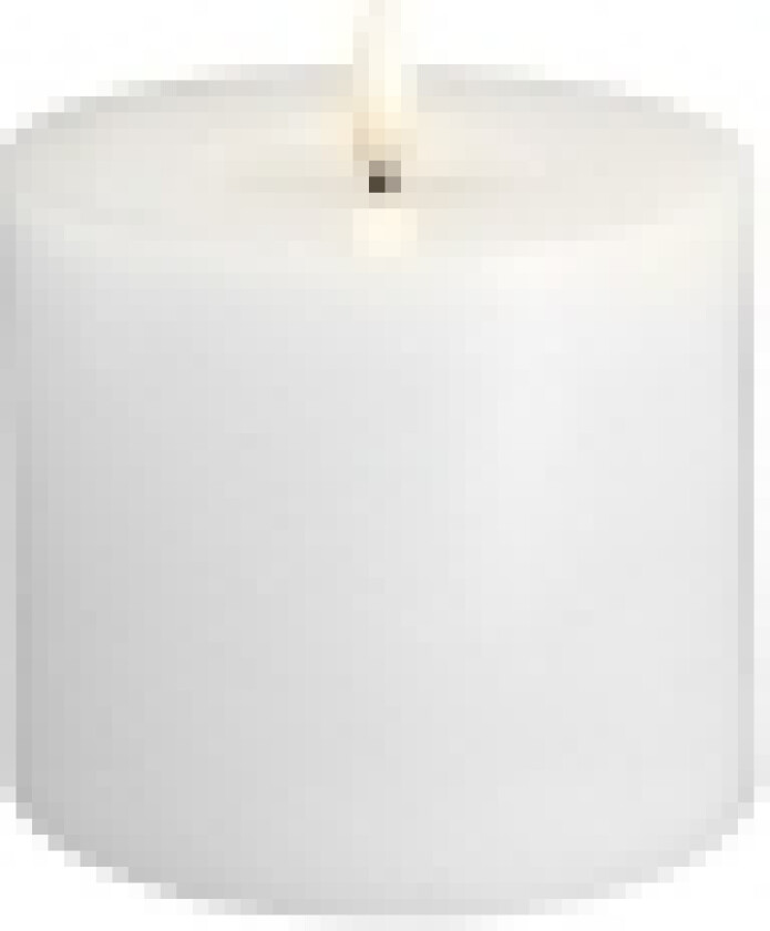 LED kubbelys - i hvit - med silkelook - 99x100