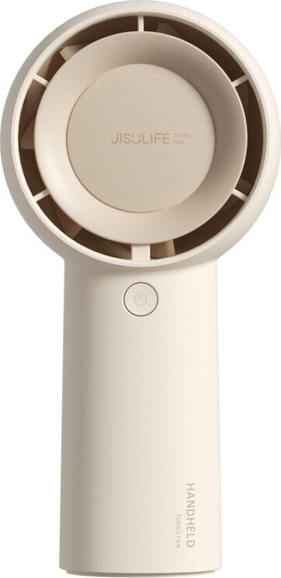 Jisulife Life5 Plus Mini Håndholdt Vifte - 4000mAh, USB-C - Beige
