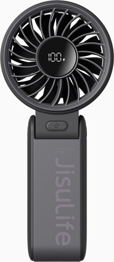 Jisulife Life7 Mini Håndholdt Vifte - 3600mAh, USB-C - Svart