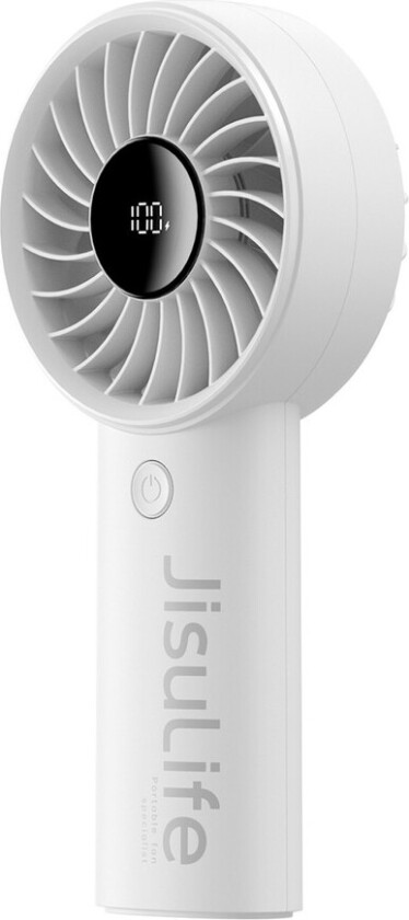 Jisulife Life4 Mini Håndholdt Vifte - 5000mAh, USB-C - Grå