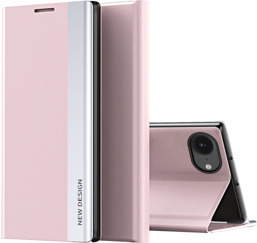 Sleep Pro Flipdeksel for iPhone 16e - Rosa