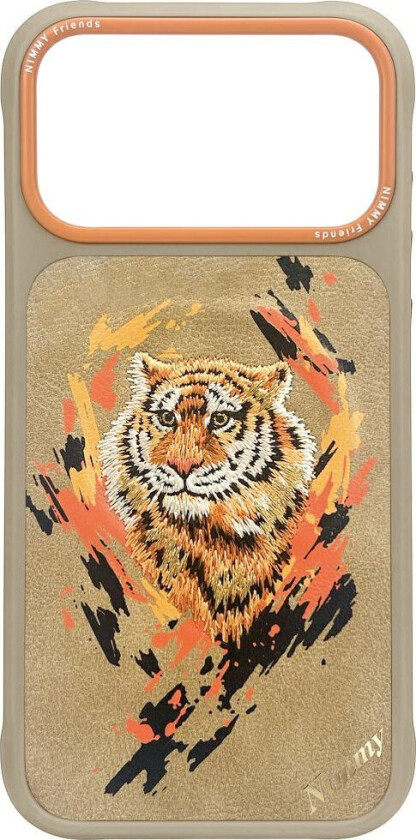 Tiger MagSafe-deksel for iPhone 17 Pro - Lys brun