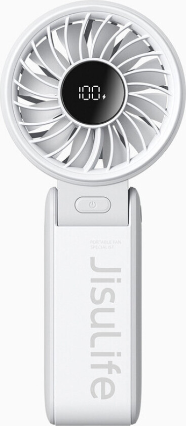Jisulife Life7 Mini Håndholdt Vifte - 5000mAh, USB-C - Grå