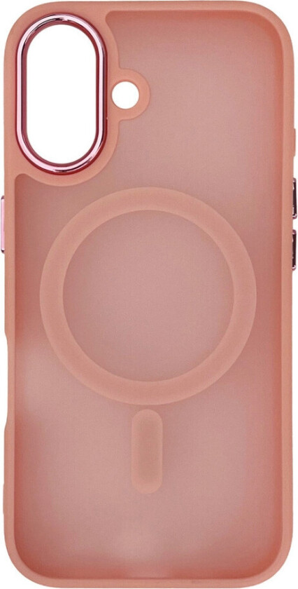 Fashion MagSafe-deksel for iPhone 16e - Rosa