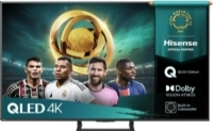 Hisense A7Q 65A7Q, 165,1 cm (65), 3840 x 2160 piksler, LED, Smart TV, Wi-Fi, Sort