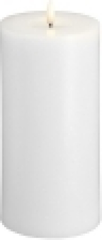 LED kubbelys - i hvit - med silkelook - 99x200