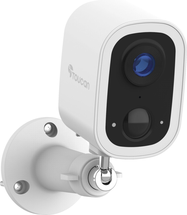 S4 Trådløst utendørs overvåkningskamera - Hvit