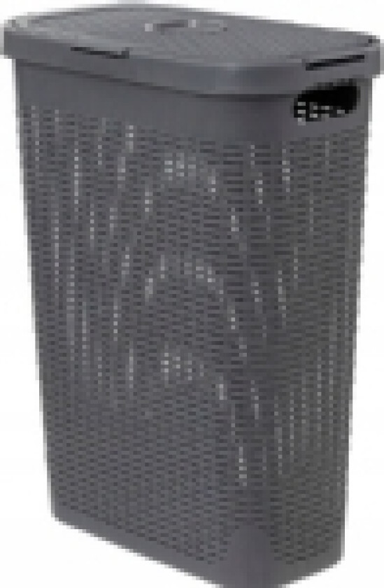 5fem skittentøyskurv Høy skittentøyskurv i plast, 40 l