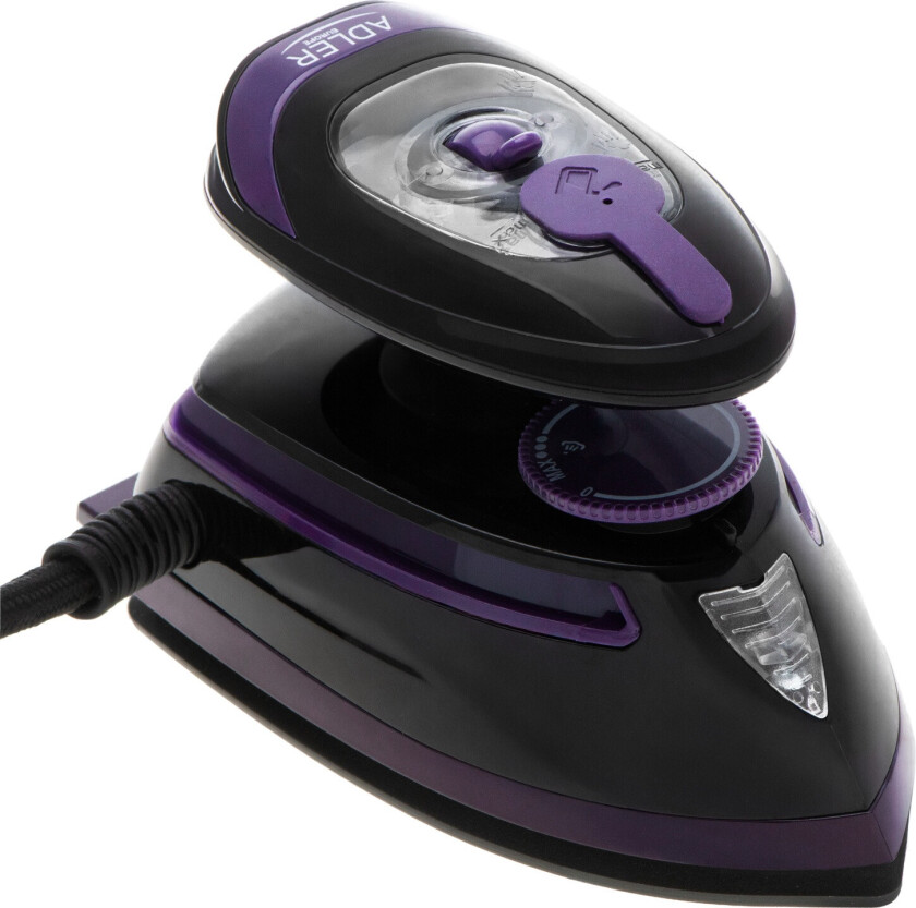 AD 5049 Dampstrykejern - 420W, Keramisk Sålplate - Svart
