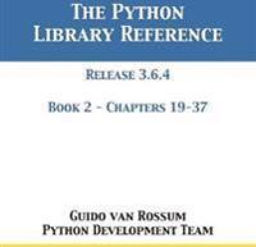 The Python Library Reference