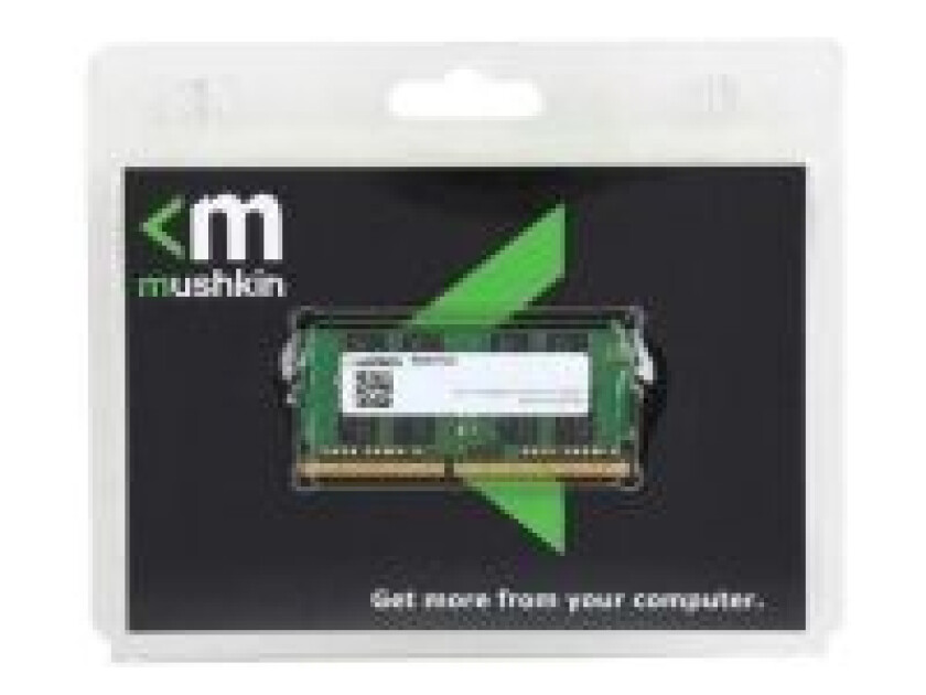 Mushkin Essentials - DDR4 - modul - 32 GB - SO DIMM 260-pin - 3200 MHz / PC4-25600 - CL22 - 1.2 V - ikke-bufret - ikke-ECC