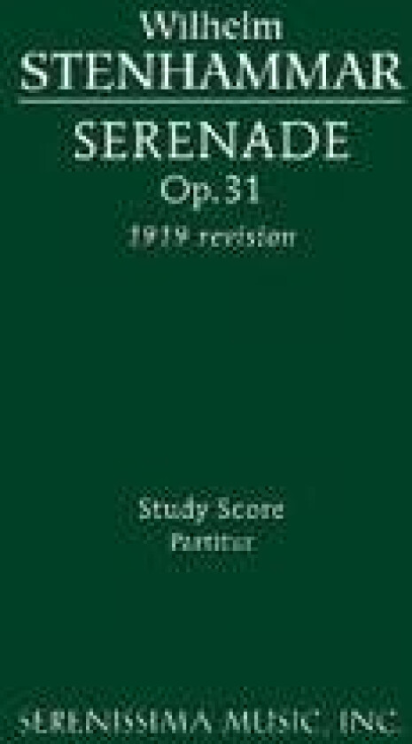 Serenade, Op.31 (1919 revision)
