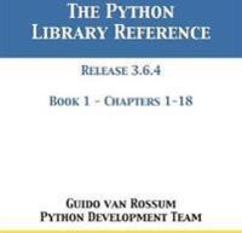 The Python Library Reference