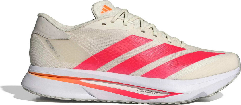 Men's Adizero SL2 Off White/ Pure Orange / Lucid Red