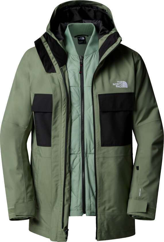 Men's Fourbarrel Triclimate Jacket Bark Mist/TNF Black