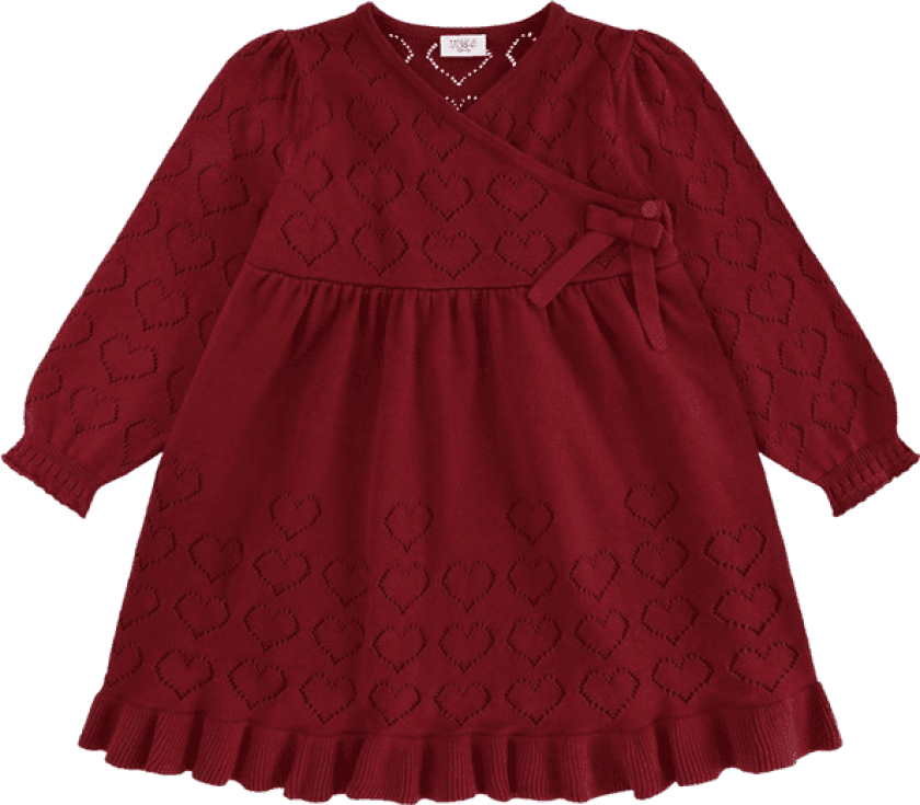 Hust and Claire Hckarina kjole til småbarn, Teaberry