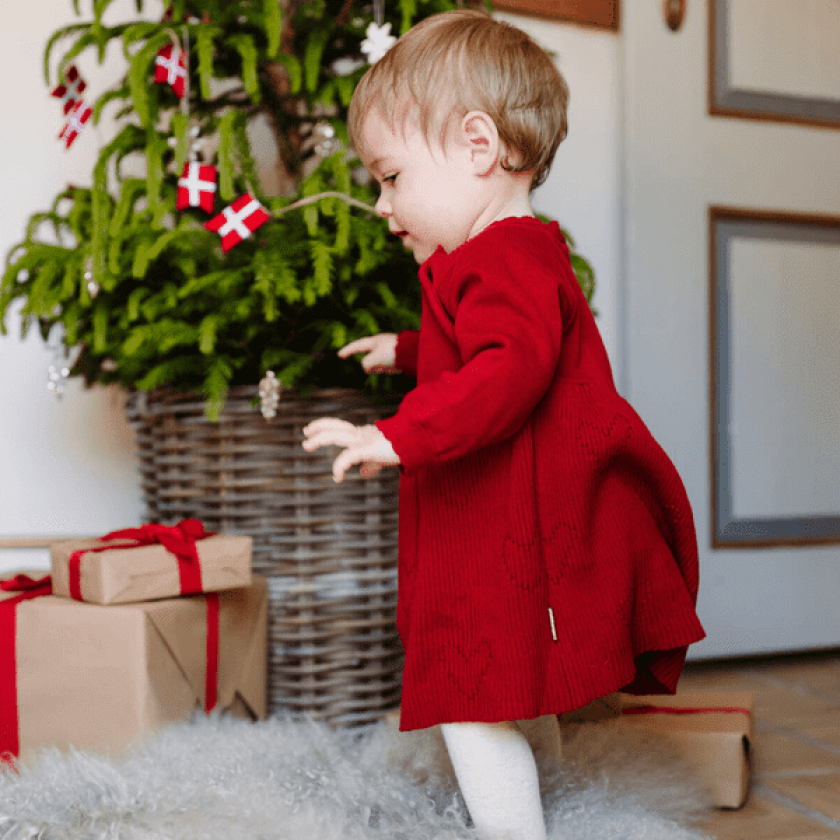 Hust and Claire Hcklara kjolebody til baby, Teaberry