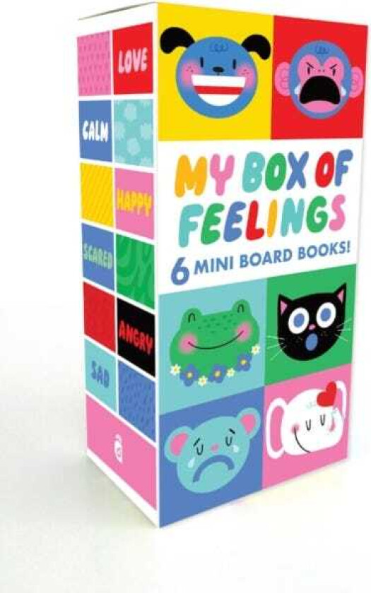 My Box of Feelings (A Hello!Lucky Book) 6 Mini Board Books!