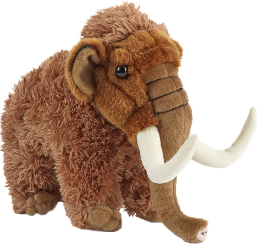 Kosedyr - 26x23 cm - Woolly Mammoth - Large - Brun - - OneSize - Kosedyr