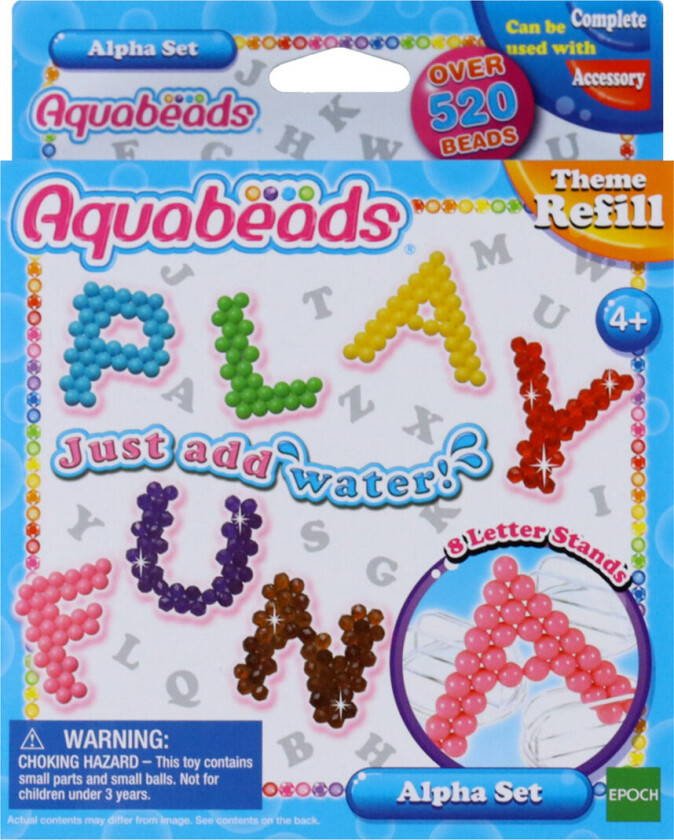 Perlesett - Alpha sett - - OneSize - Perler