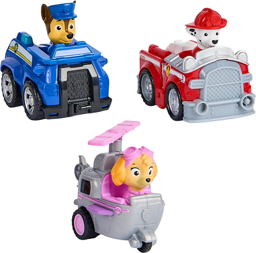 Biler - Core Redningsracer - 3-pack - - OneSize - Bil