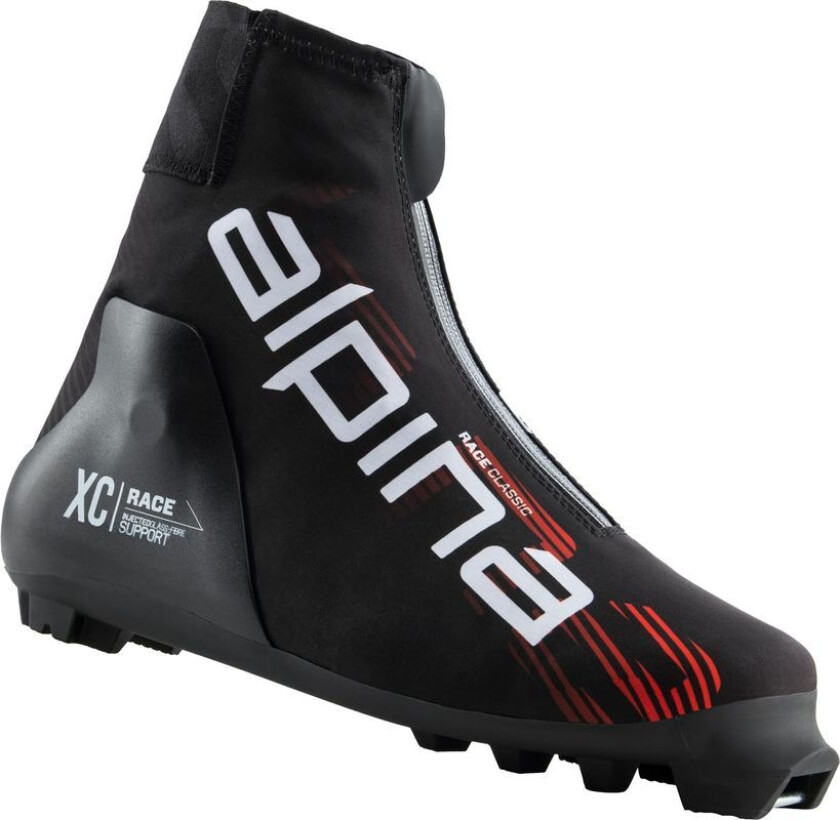 Race Classic Skisko Black/Red, EU 50