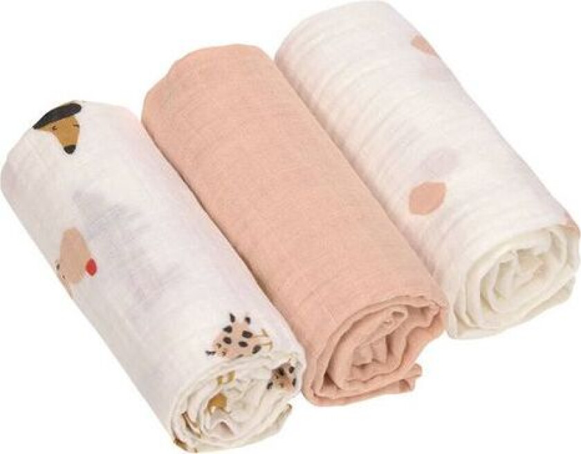 Gulpeklut/Swaddle 3-pk Little Matey
