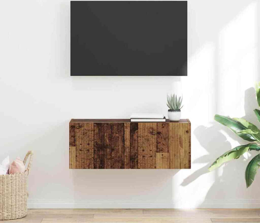 TV Veggskap Gamle tre 60 x 31 x 29.5 cm Konstruert tre