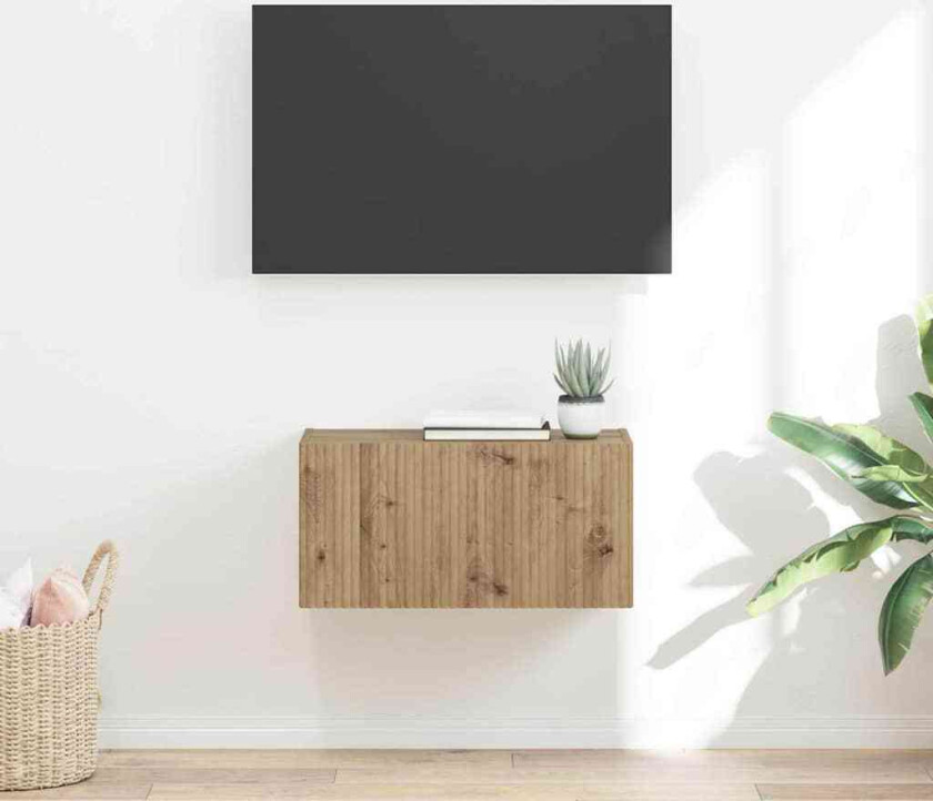 TV Veggskap Kunstnerisk Eik 60 x 31 x 29.5 cm Konstruert tre