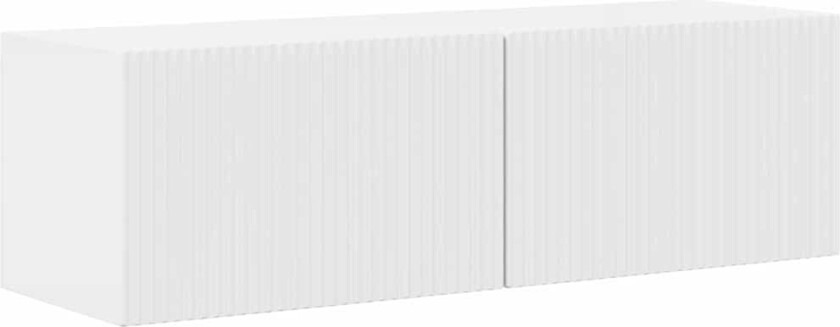 TV Veggskap Glanset Hvit 60 x 31 x 29.5 cm Konstruert tre