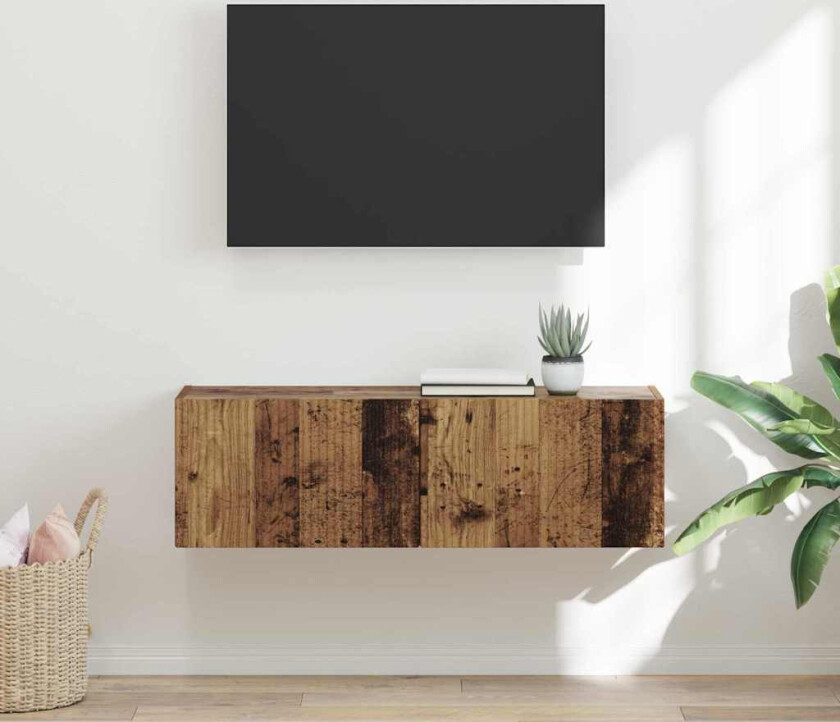 TV Veggskap Gamle tre 60 x 31 x 29.5 cm Konstruert tre