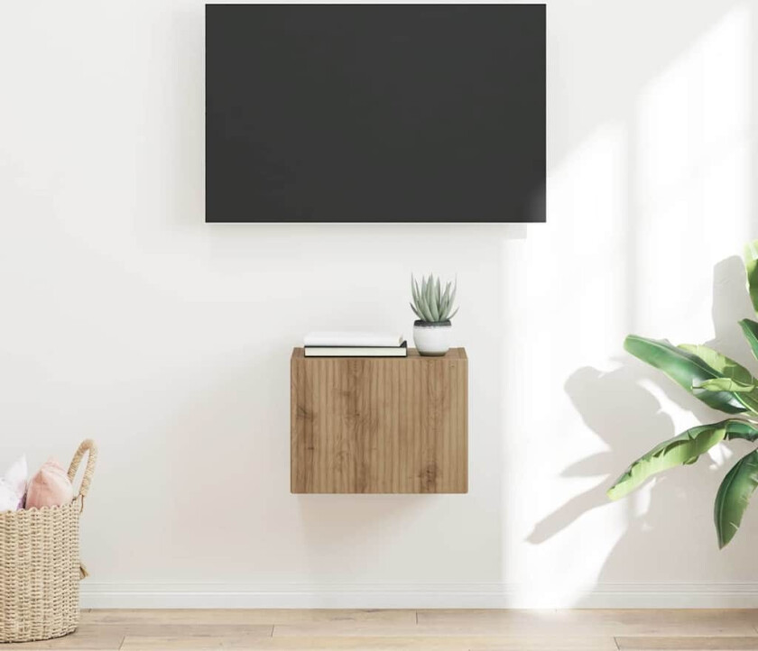 TV Veggskap Kunstnerisk Eik 60 x 31 x 29.5 cm Konstruert tre