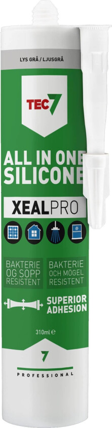 Xealpro Silikonfugemasse Grå