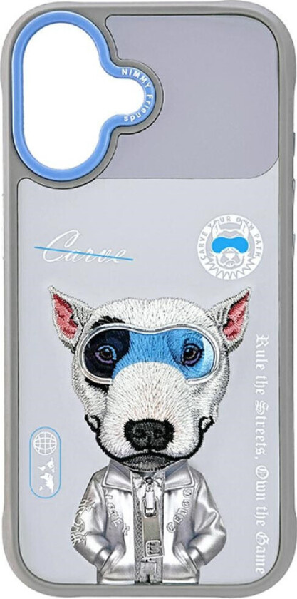 CoolCute 2.0 Nag Deksel for iPhone 17 - Grå