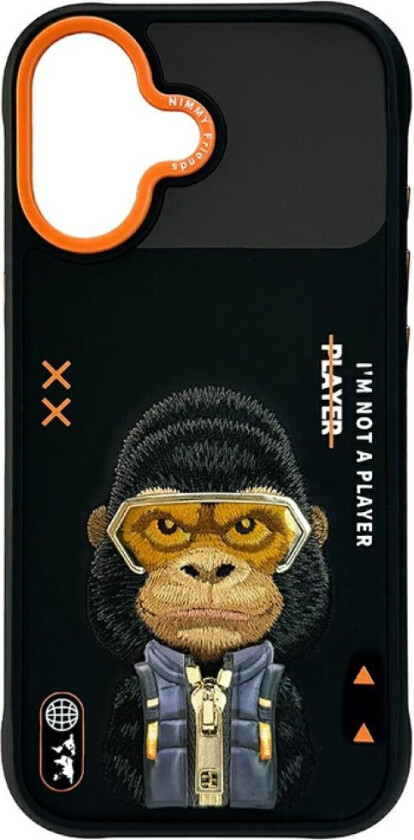 CoolCute 2.0 Gorilla Deksel for iPhone 17 - Svart