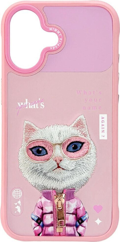 CoolCute 2.0 Katte-deksel for iPhone 17 - Rosa